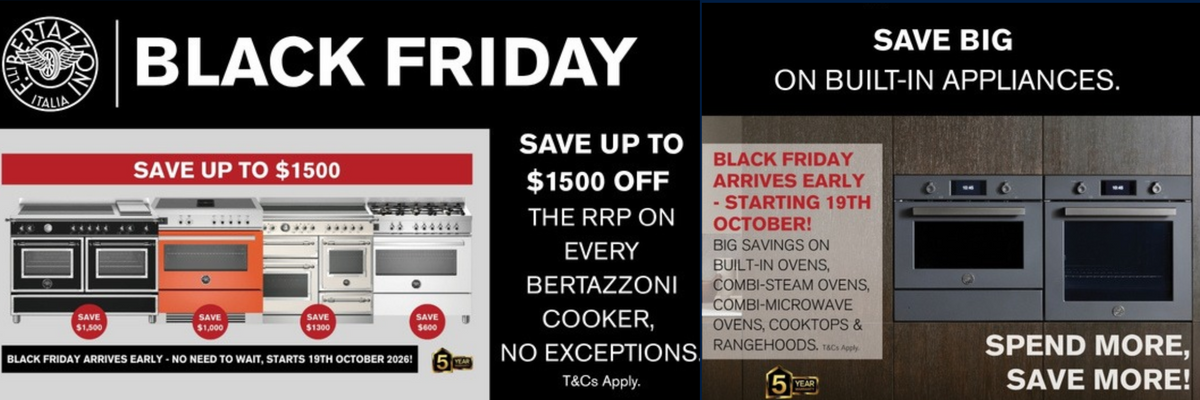 Bertazzoni Black Friday Promotions
