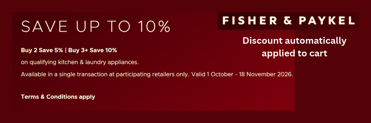 Fisher & Paykel - Save up to 10%