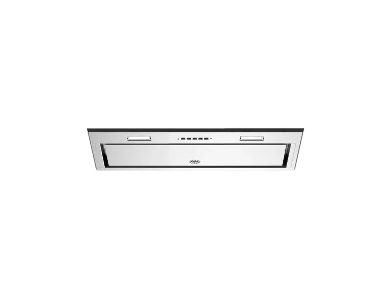 Falcon premium European glass black upright 1100mm induction cooker with sleek stainless steel design
