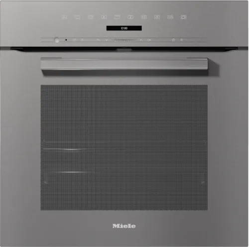 Miele 60cm Built In Oven - H 7264 BP VitroLine Graphite Grey Pyrolytic Oven
