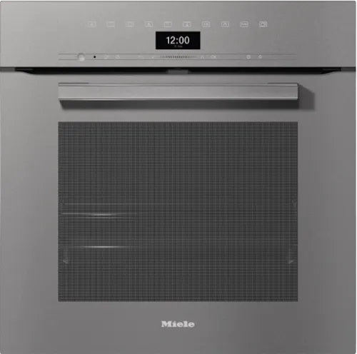 Miele 60cm Built In Oven - H 7464 BP VitroLine Graphite Grey Pyrolytic Oven