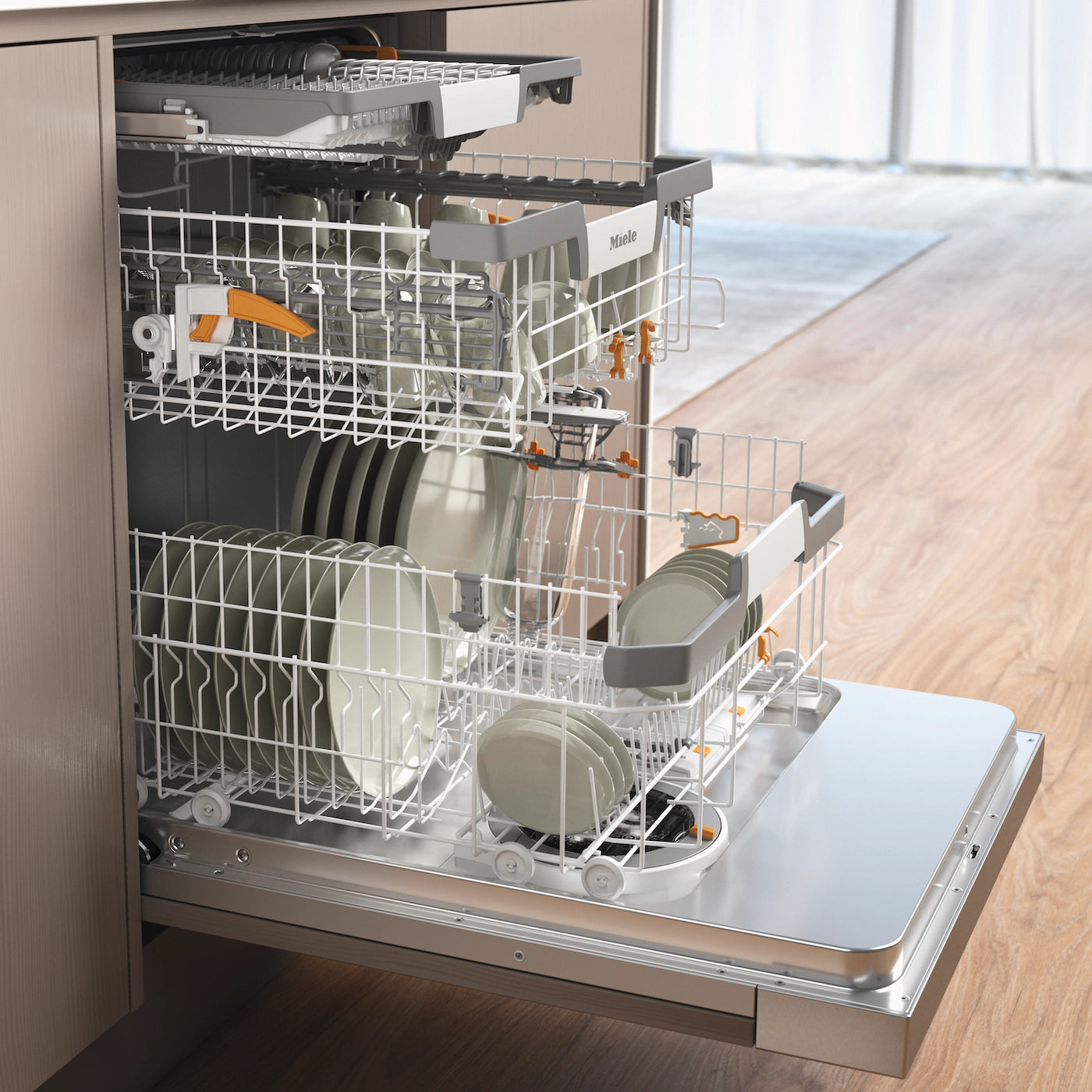Miele Semi-Integrated XXL Dishwasher - G 7609 SCi XXL AutoDos