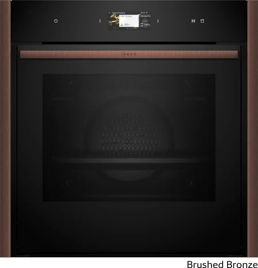 Neff Flex Design 60cm Pyrolytic Oven with Add Steam - N90 Built In B69VS73Y0A