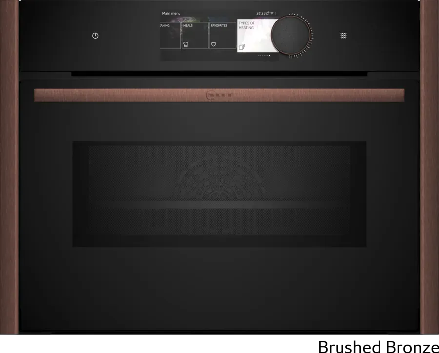 Neff 45cm Combi Microwave Oven Pyrolytic Flex Design - N90 Built In C29MY7MY0