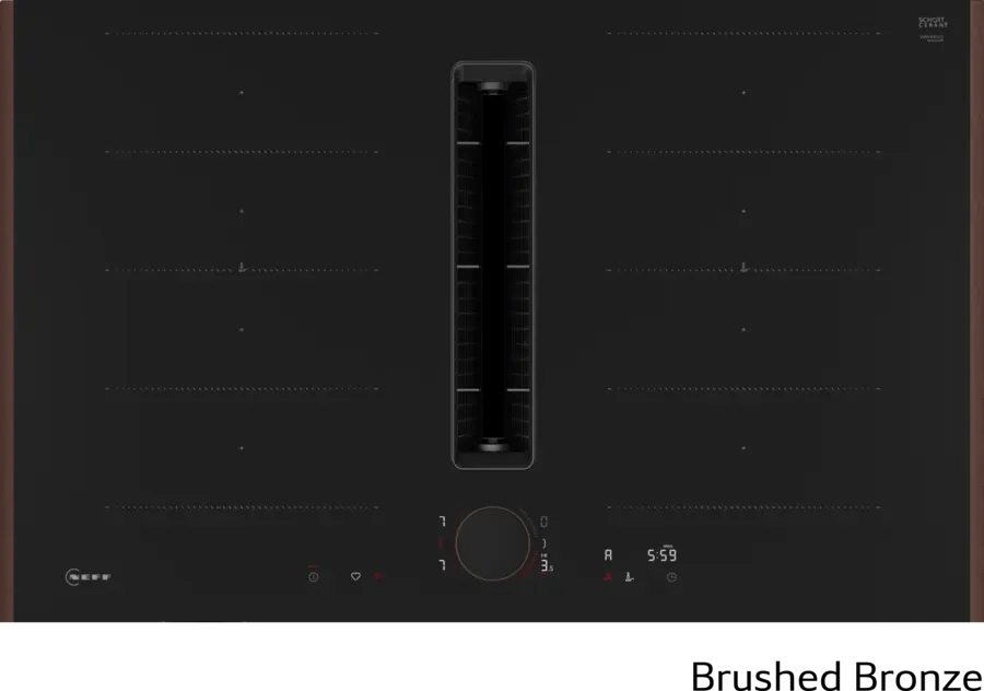 Neff 80cm Induction Cooktop with Integrated Rangehood - N90 V68YYX4C0