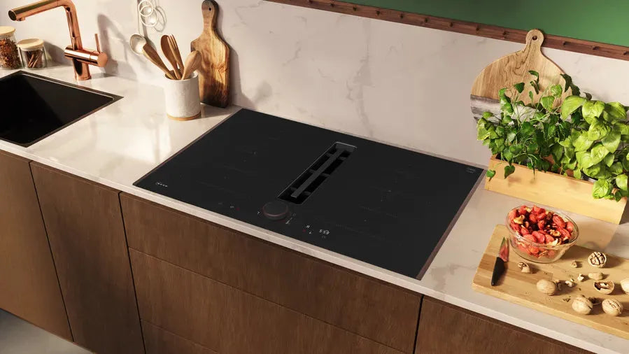 Neff 80cm Induction Cooktop with Integrated Rangehood - N90 V68YYX4C0