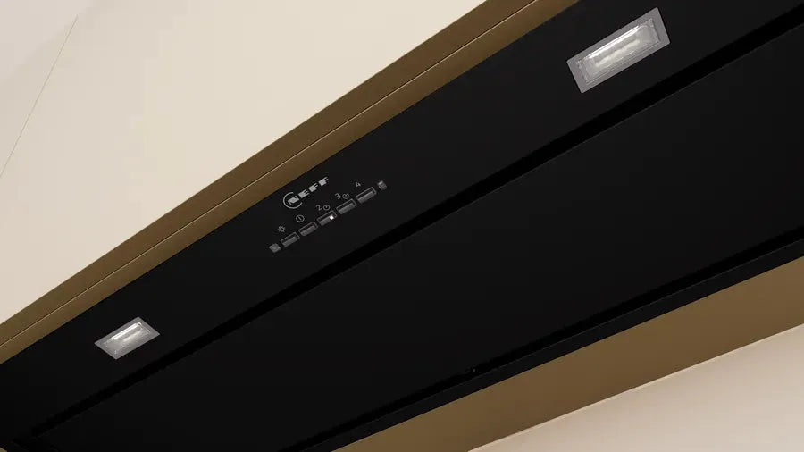 Neff 86cm Integrated Rangehood Black - N90 D86NPC1S0A