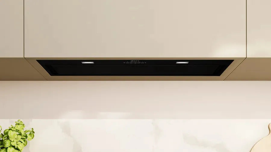 Neff 86cm Integrated Rangehood Black - N90 D86NPC1S0A