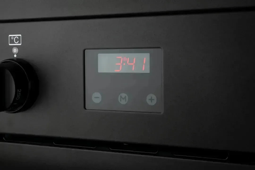 Bertazzoni 90cm Upright Cooker 6 Burner Gas/Elec Master Matte Black