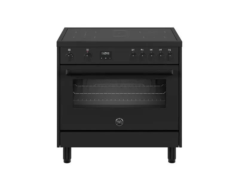 Bertazzoni 90cm Upright Stove 5 Zone Induction Master Matte Black