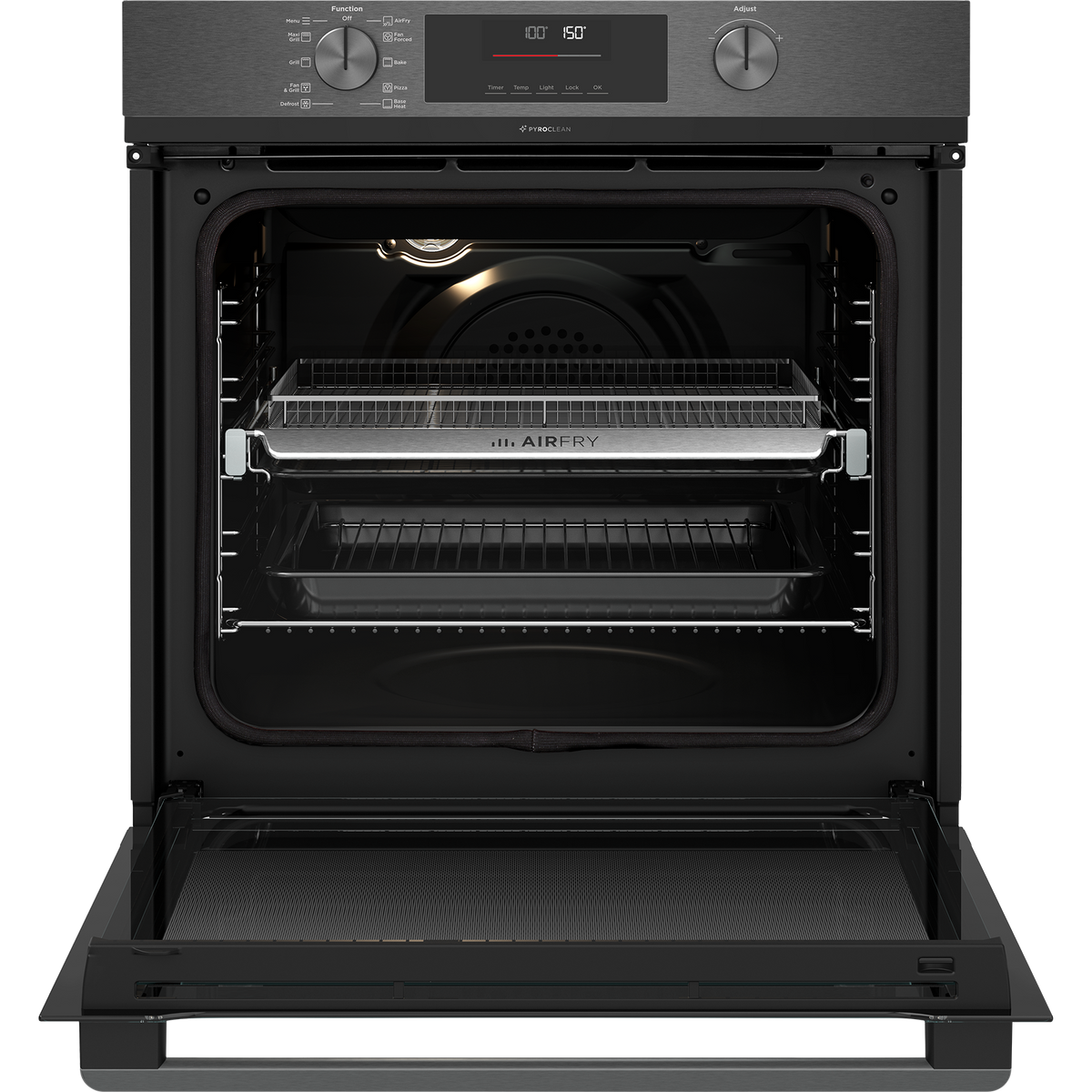 Westinghouse 60cm Multi-Function Pyrolytic Oven with AirFry – WVEP6716DD