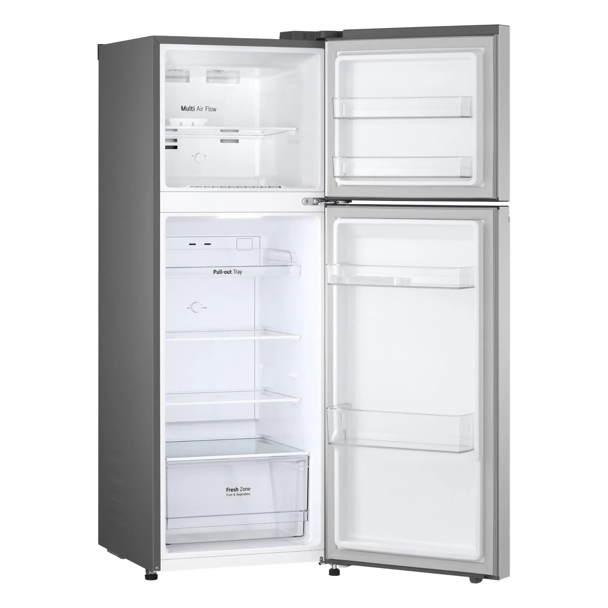 LG 243L Top Mount Fridge GT-1S - Stainless Steel Finish