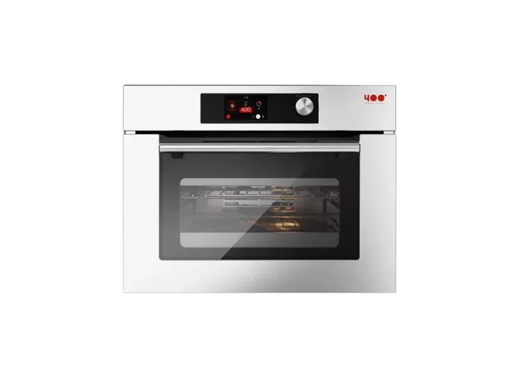Falcon premium European Glass Black upright 1100mm induction cooker with digital controls