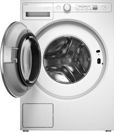 Asko 8kg Washer W3086CW.AU with door open