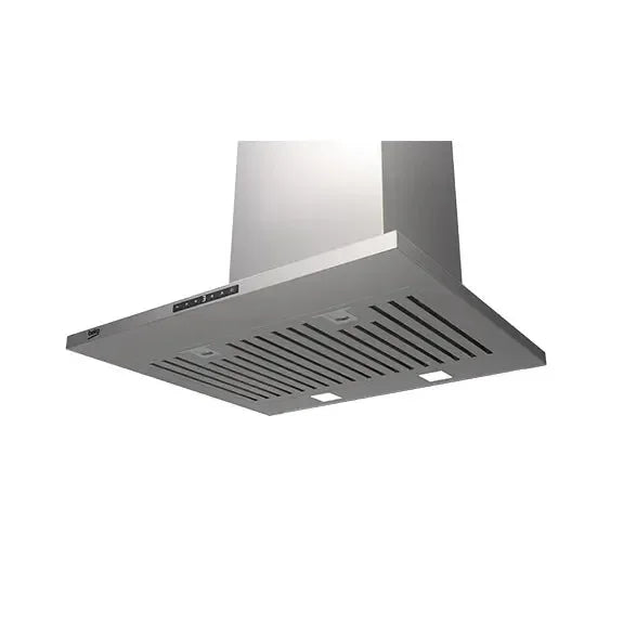 Beko 60cm Steel Slim Pyramid Canopy Rangehood Stainless Steel - BRH60CX