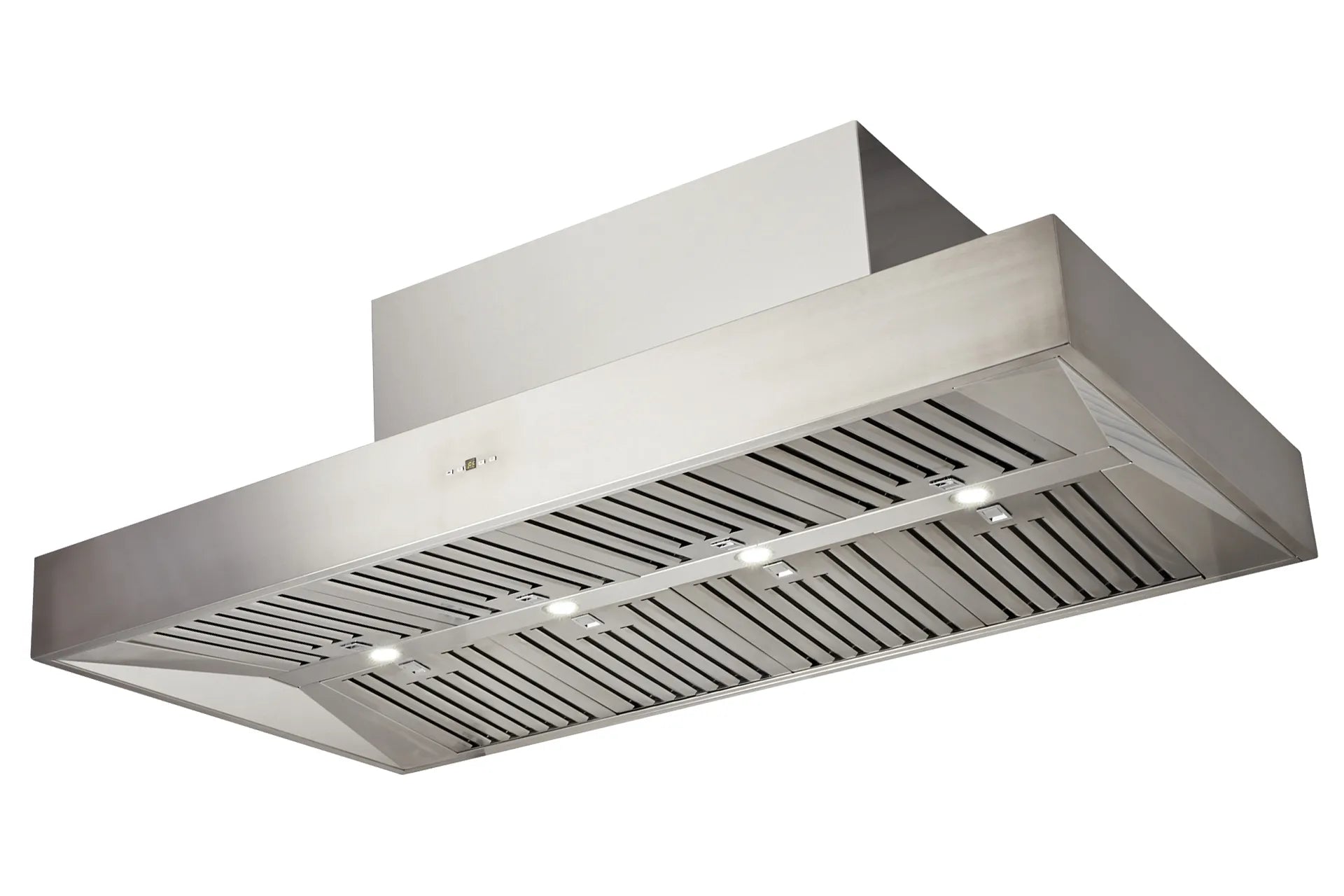 slightly angled Schweigen Silent BBQ Alfresco Rangehood 150cm