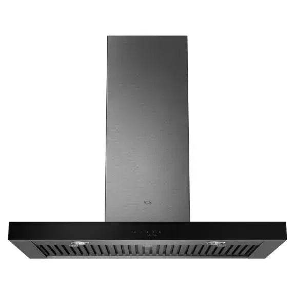 AEG 90cm Canopy Rangehood - Dark Stainless Steel - newtonshomeappliances