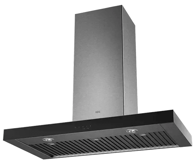 AEG 90cm Canopy Rangehood - Dark Stainless Steel - newtonshomeappliances