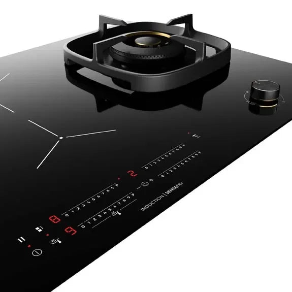 Electrolux EHH957BE 90cm cooktop Induction Cooking with Gas -ex display