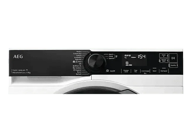 Falcon premium European Glass Black Upright 1100mm Induction Cooker front control panel view