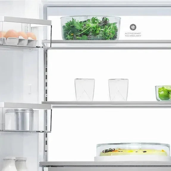 Fisher & Paykel 498 Litre Quad Door Refrigerator Freezer with Ice & Water - Stainless Steel