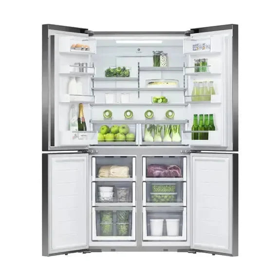 Fisher & Paykel 538 Litre Quad Door Refrigerator - RF605QDVX2 Stainless Steel