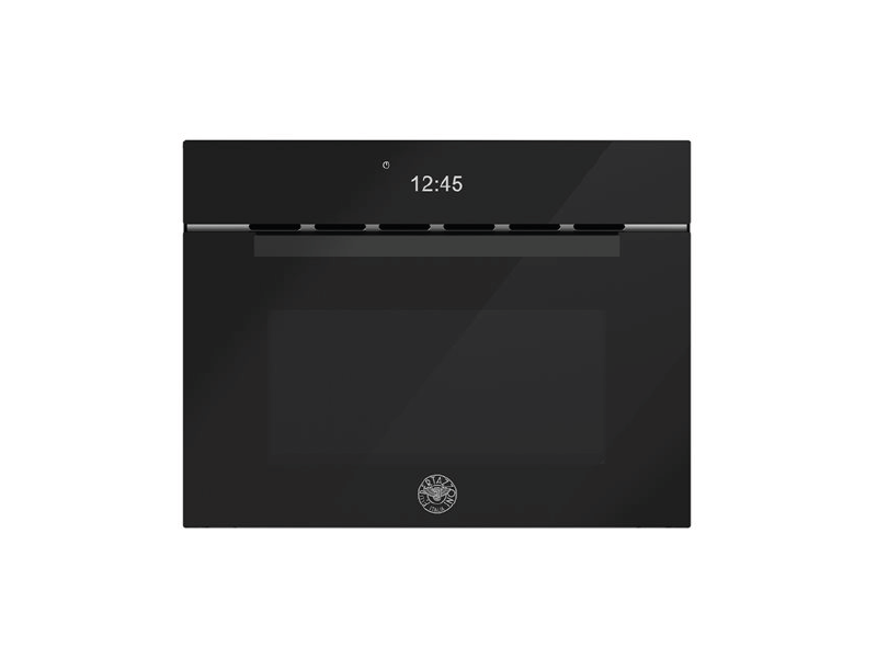 Bertazzoni 45cm Combi-Microwave Oven in black glass
