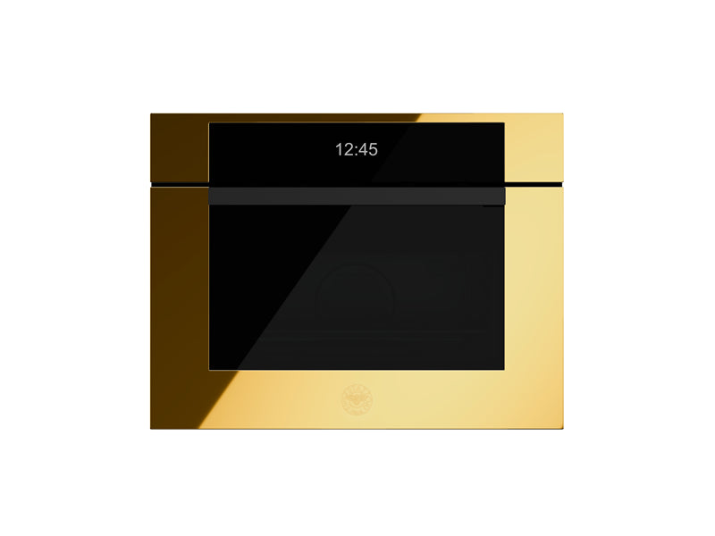 Bertazzoni 45cm Combi-Microwave Oven, TFT Display Modern Series FMOD4077MTG3 with mirror gold finish
