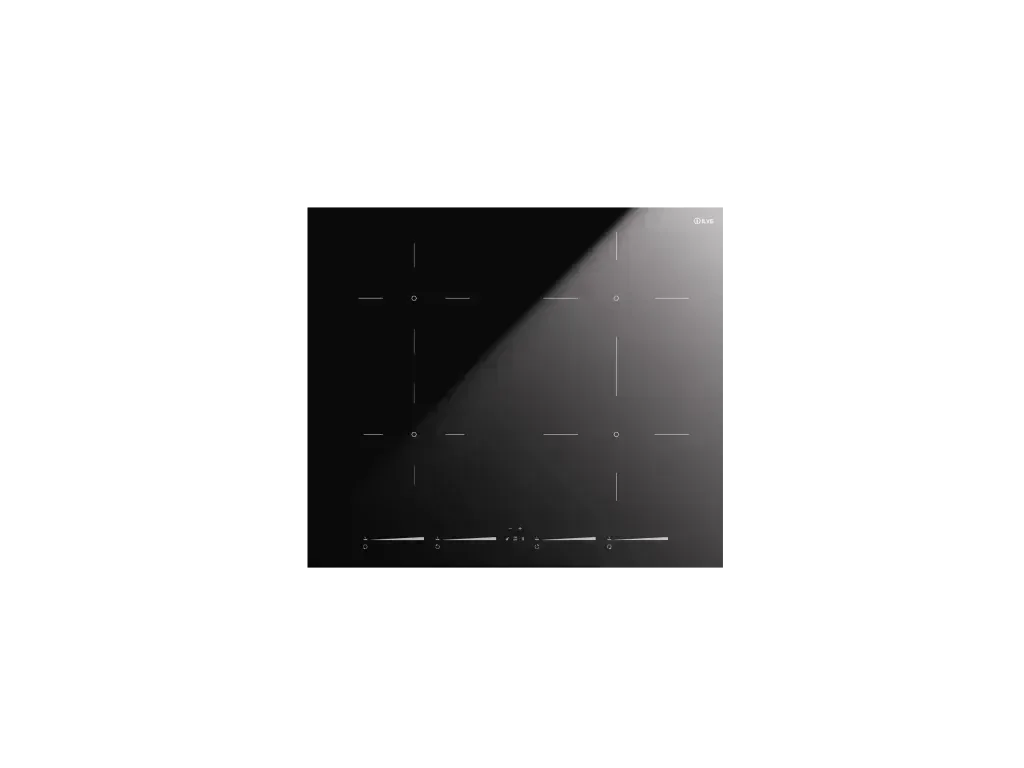Falcon premium European black glass upright 1100mm induction cooker top view