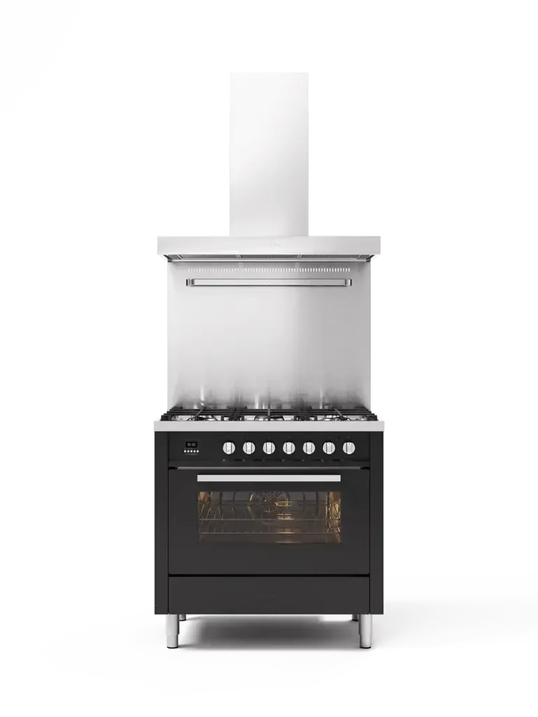 ILVE Pro Line 90 cm single oven range cooker 6 burners