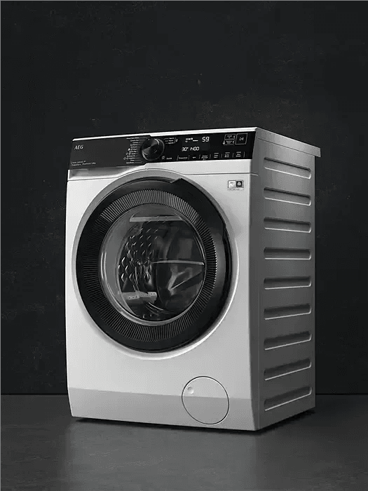 AEG 7000 Series 8kg Front Load Washer - White Washing Machine LF7384O4C - newtonshomeappliances