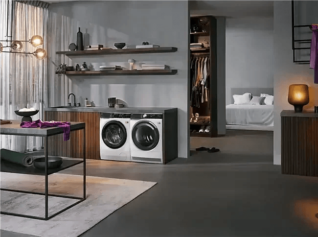 AEG 7000 Series 8kg Front Load Washer - White Washing Machine LF7384O4C - newtonshomeappliances