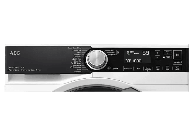 AEG 8kg 8000 Series Front Load Washing Machine - newtonshomeappliances