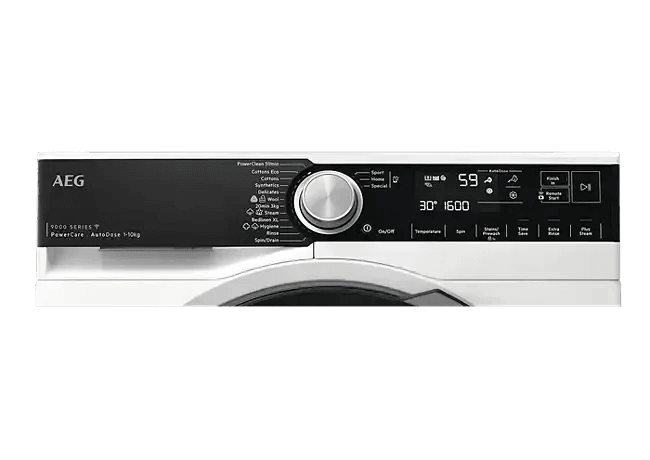 AEG 9000 Series 9kg Front Load Washer - newtonshomeappliances