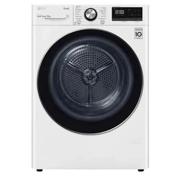 LG 9kg Heat Pump Dryer - White