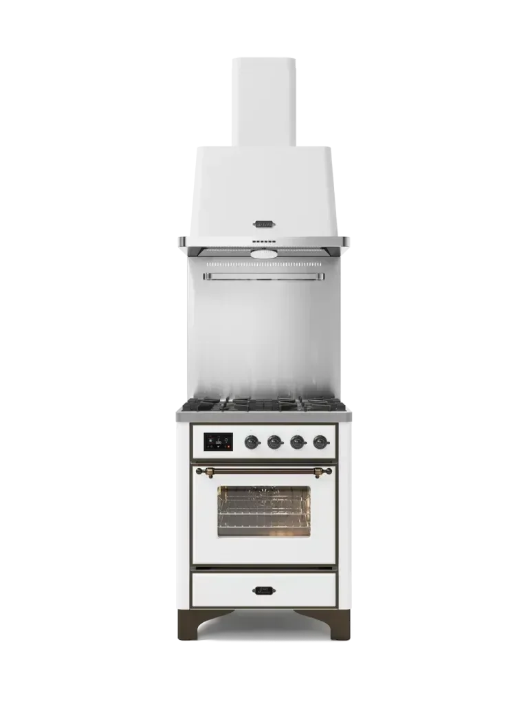 ILVE Majestic 70 cm TFT single oven range cooker 4 burners