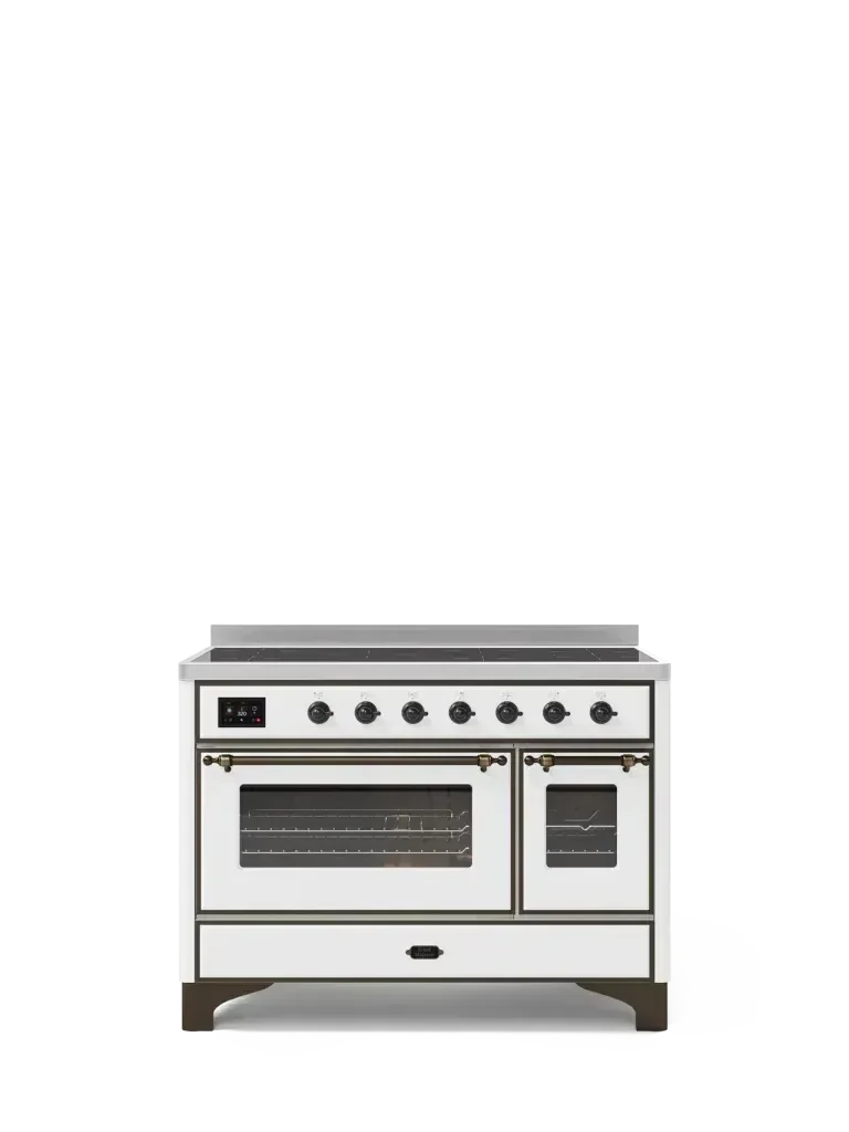 ILVE Majestic 120cm double oven range cooker TFT display - M12SDNE3/WHC