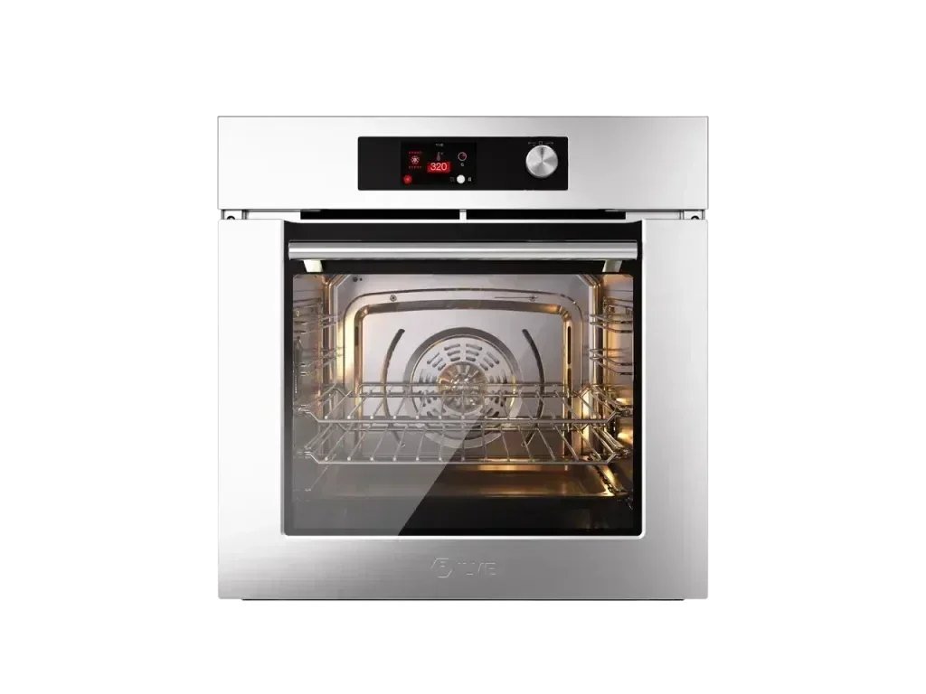 Falcon premium European Glass Black Upright 1100mm Induction Cooker with digital controls