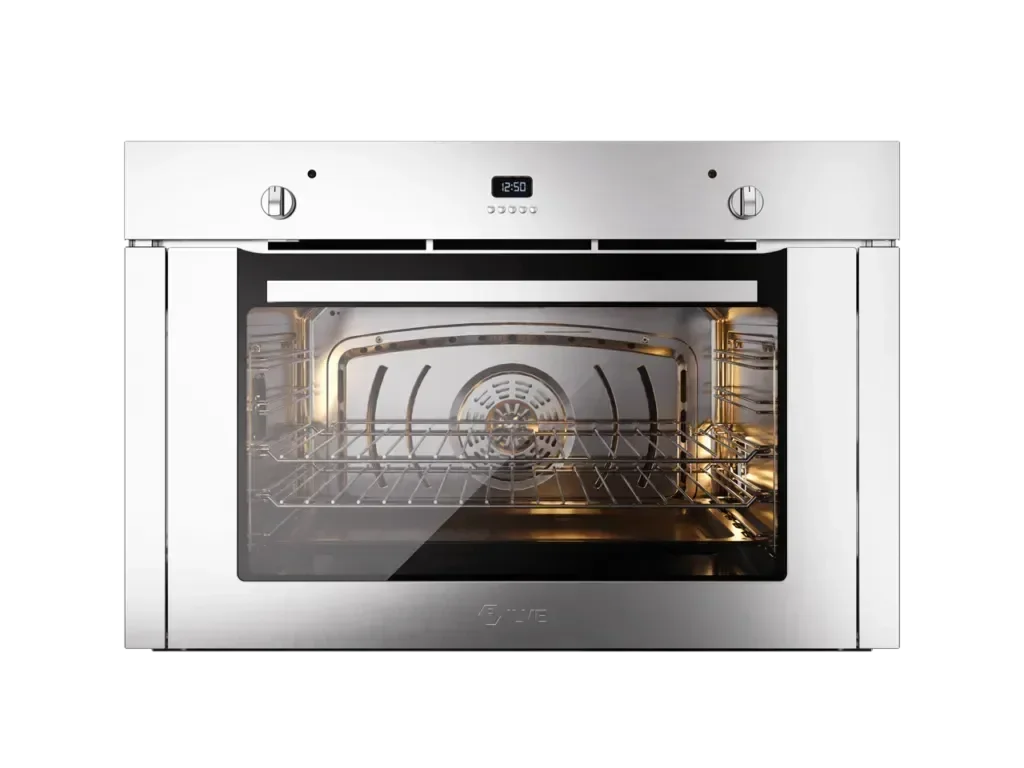 LVE Pro Line electric 90cm Multifunction Oven - OV90SLKM3 stainless steel with digital display