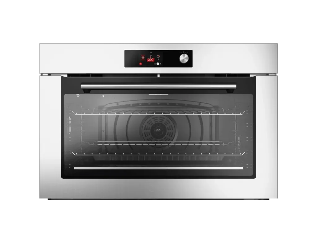 Falcon premium European glass black 1100mm induction cooker with digital controls
