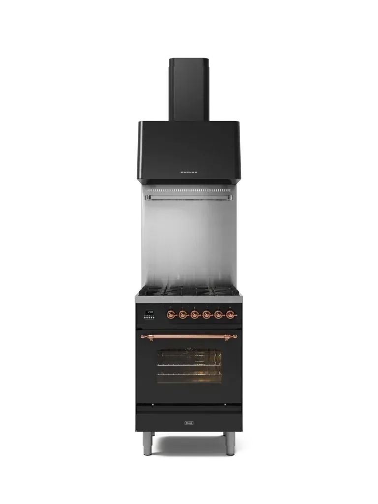 ILVE Nostalgie 60 cm enamelled steel single oven range cooker