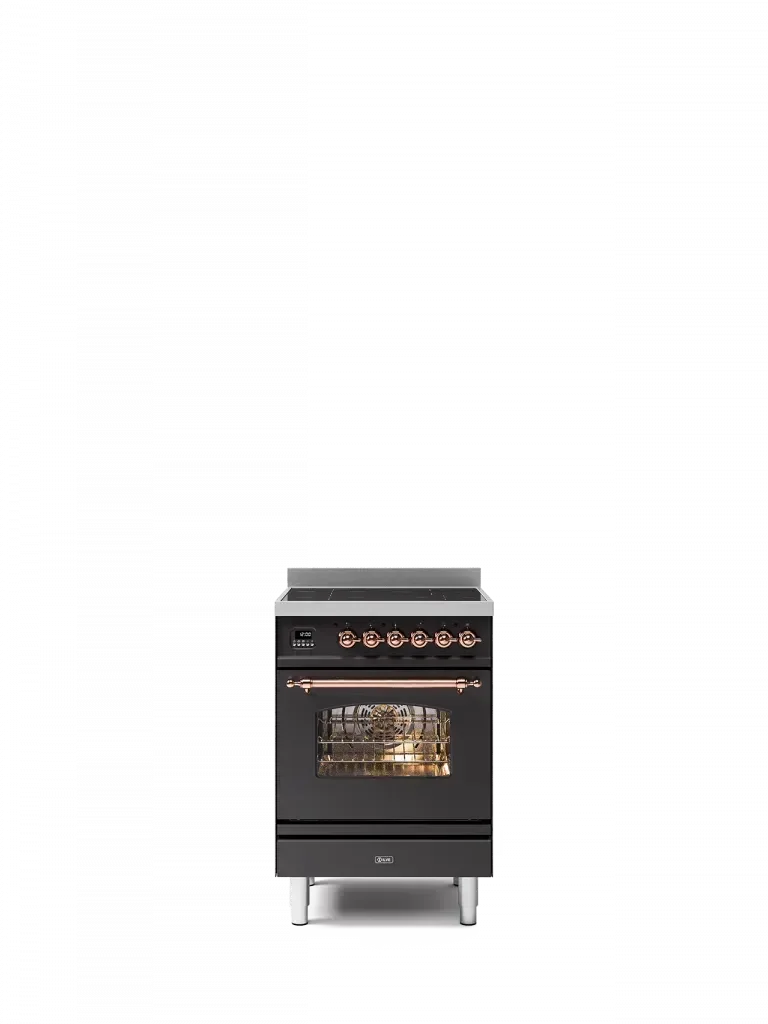 ILVE Nostalgie 60 cm enamelled steel single oven range cooker