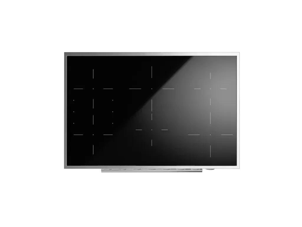 Falcon premium European glass black upright 1100mm induction cooker top view