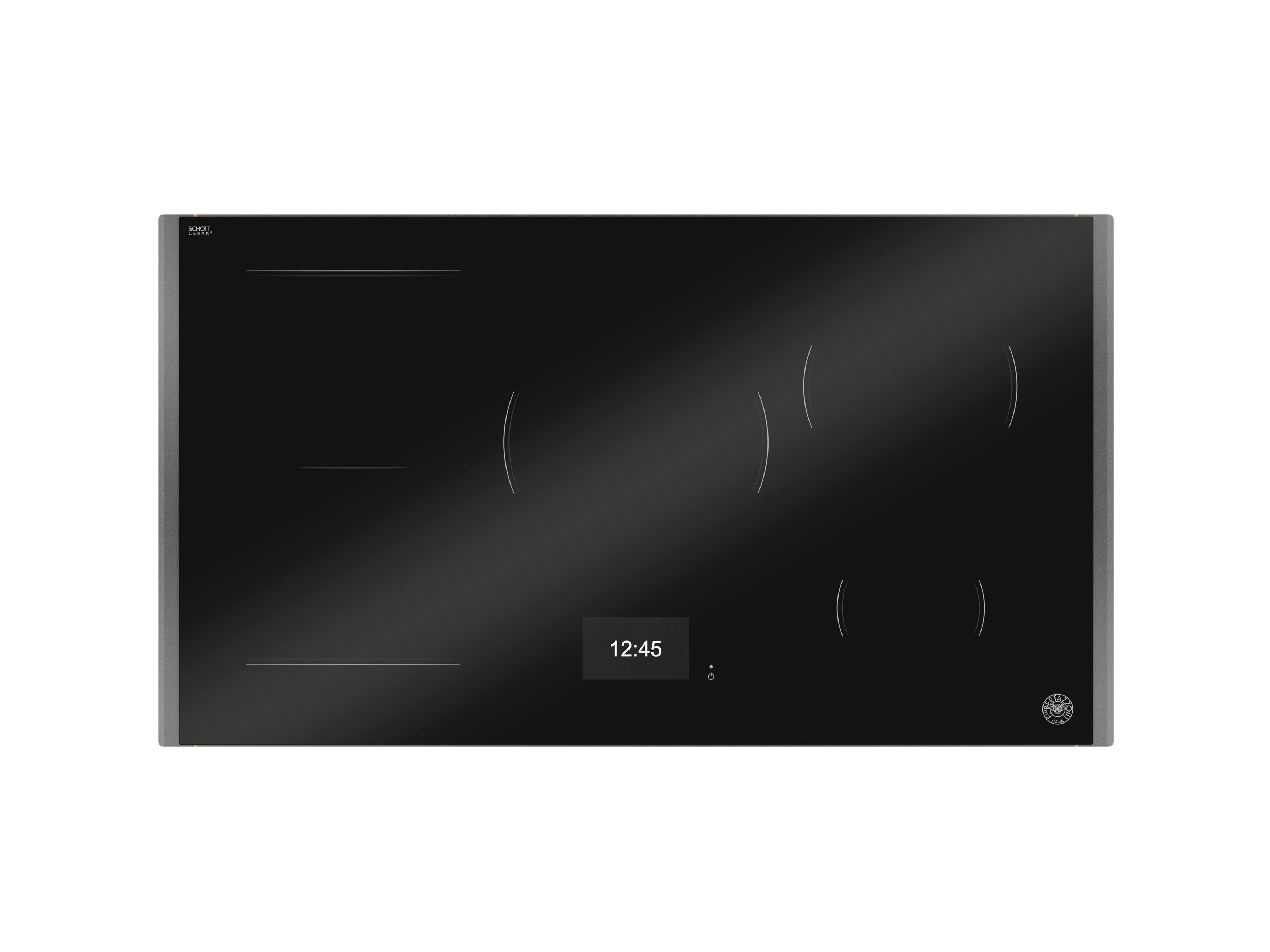 Bertazzoni 90cm Induction Hob P905I1M37NT with Carbonio Frame TFT display