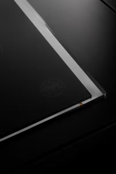 Bertazzoni 90cm Induction Hob P905I1M37XT close up of Stainless Steel Frame
