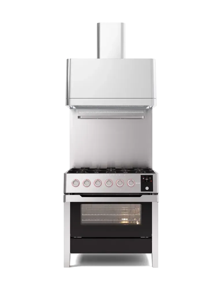 Falcon premium European black glass 1100mm induction cooker with oven and rangehood