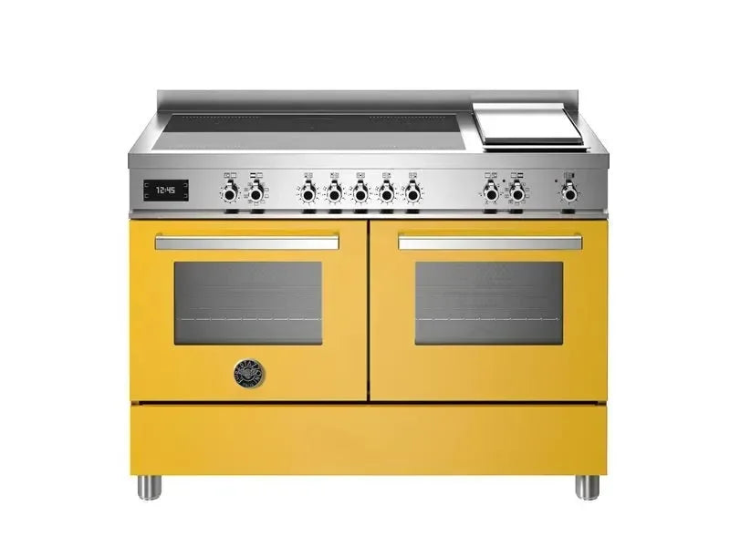 Bertazzoni 120 cm induction top + griddle, electric double oven Professional Series
