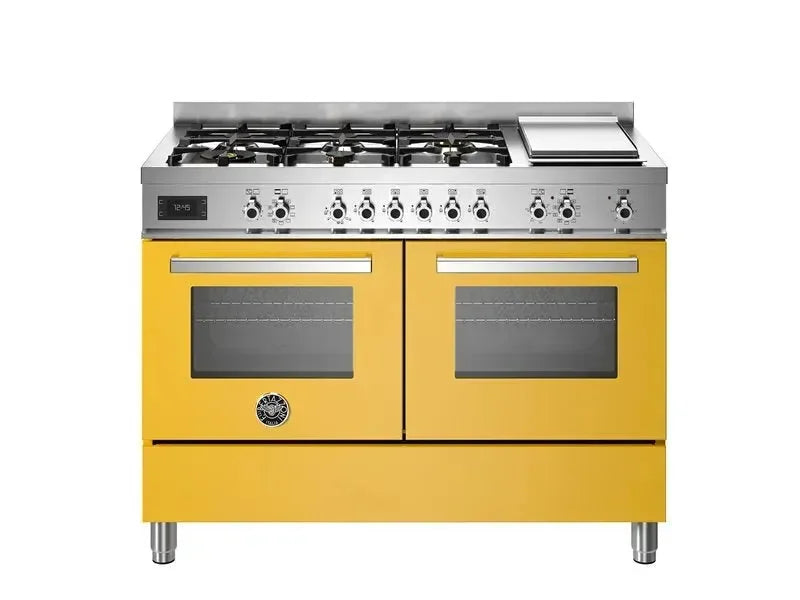 Bertazzoni 120cm Electric Double Oven Professional Series; 6-burner + griddle