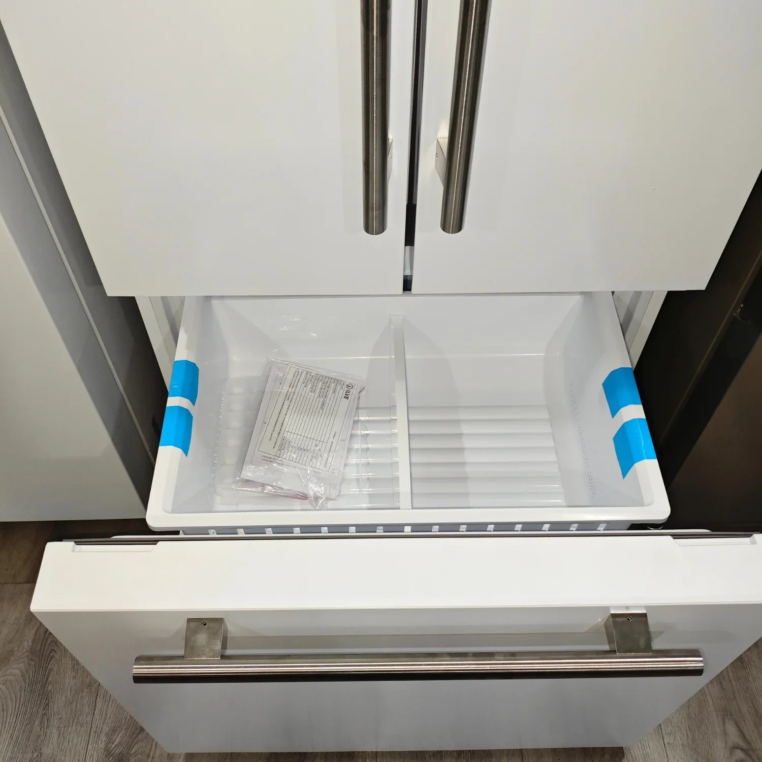 ILVE Freestanding French Door Refrigerator - R76FDAU/WH Nostalgie Collection