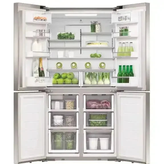 Fisher & Paykel 538 Litre Quad Door Refrigerator - Stainless Steel RF605QDUVX2
